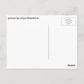 Vlinder Briefkaart (Achterkant)