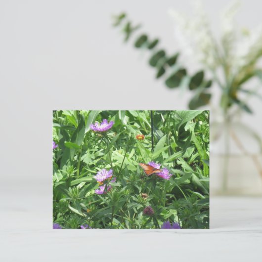 vlinder briefkaart (Staand voorkant)