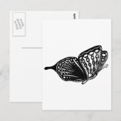 Vlinder Briefkaart (Voorkant / Achterkant)
