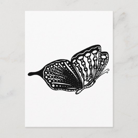 Vlinder Briefkaart (Voorkant)
