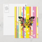 Vlinder Briefkaart (Voorkant / Achterkant)