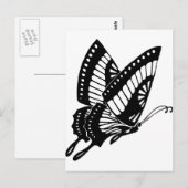 Vlinder Briefkaart (Voorkant / Achterkant)
