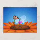 Vlinder Briefkaart (Voorkant)