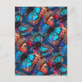 vlinder briefkaart (Voorkant)