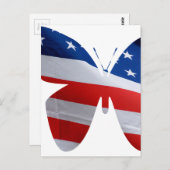 vlinder briefkaart (Voorkant / Achterkant)