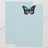 VLINDER BRIEFpapier (Voorkant / Achterkant)