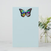 VLINDER BRIEFpapier (Staand voorkant)