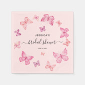 Vlinder Bruiloft Feest Decor Servet (Voorkant)