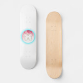 Vlinder Bubbles Persoonlijk Skateboard (Voorkant)