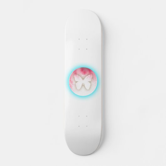 Vlinder Bubbles Persoonlijk Skateboard (Voorkant)