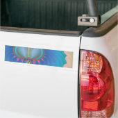 Vlinder Bumpersticker (Op Truck)