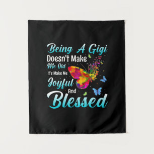 Vlinder Cadeau Een GiGi Zijn Wandkleed