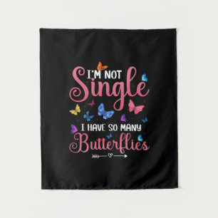 Vlinder Cadeau Ik Heb Zoveel Vlinders Wandkleed