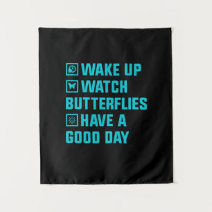 Vlinder Cadeau Wakker Worden Wat Vlinder Wandkleed