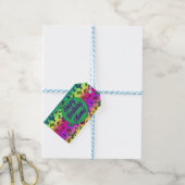 Vlinder cadeaubijsluiter met naam cadeaulabel (Met Touw)