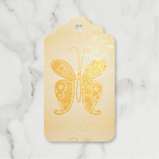 Vlinder   cadeaulabels (Voorkant)