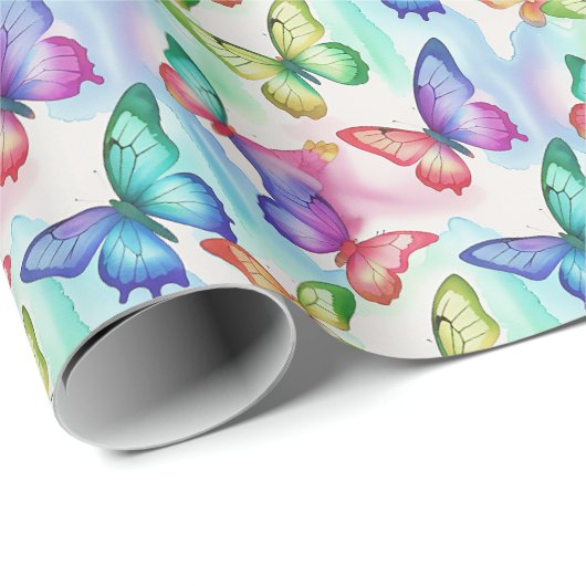 Vlinder Cadeaupapier (Rol Hoek)