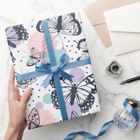 vlinder cadeaupapier (Geschenken)