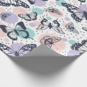 vlinder cadeaupapier (Hoek)