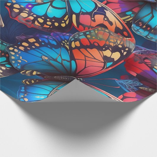 vlinder cadeaupapier (Hoek)