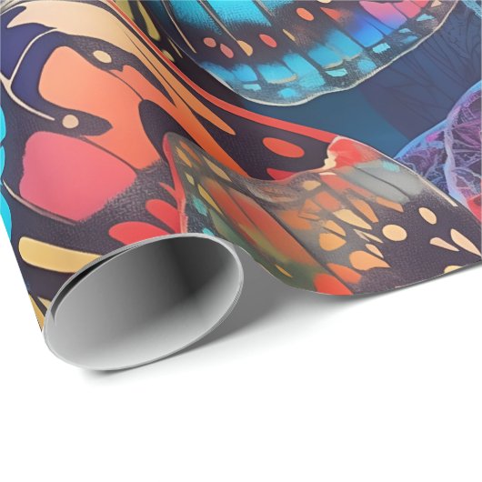 vlinder cadeaupapier (Rol Hoek)