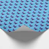 Vlinder cadeaupapier (Hoek)