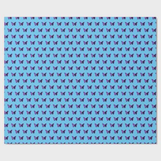 Vlinder cadeaupapier (Vlak)