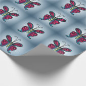 Vlinder cadeaupapier (Hoek)