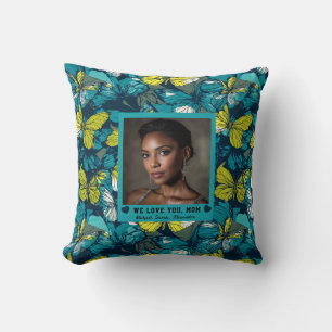 Vlinder Camo Kat Moeder Farmhouse Decor Romantisch Kussen