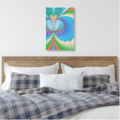 Vlinder Canvas Afdruk (Insitu (Slaapkamer))