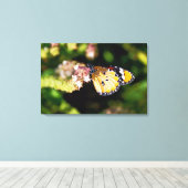 Vlinder Canvas Afdruk (Insitu (Houten vloer))