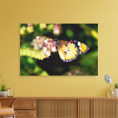 Vlinder Canvas Afdruk (Insitu (Woonkamer))