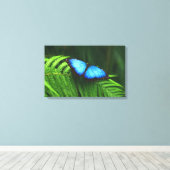 vlinder canvas afdruk (Insitu (Houten vloer))