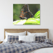 vlinder canvas afdruk (Insitu (Slaapkamer))