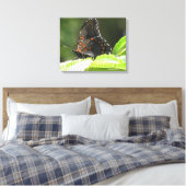 vlinder canvas afdruk (Insitu (Slaapkamer))