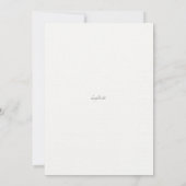 Vlinder Canvas Uitnodiging (Achterkant)