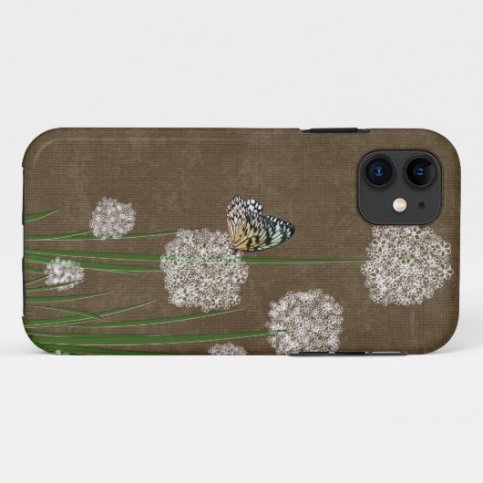 vlinder Case-Mate iPhone case (Achterkant (horizontaal))