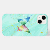 Vlinder Case-Mate iPhone Case (Achterkant (horizontaal))