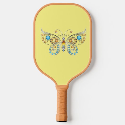 Vlinder Classy Pickleball Paddle (Achterkant)