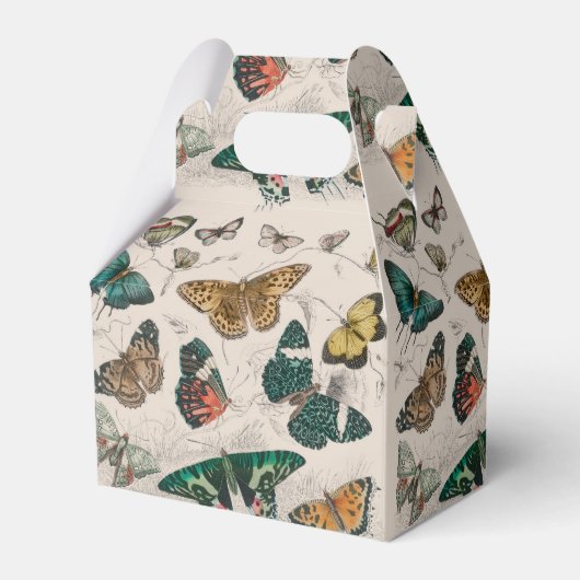 Vlinder Collectie Antiek Vlinders Bedankdoosjes (Voorkant Zijde)