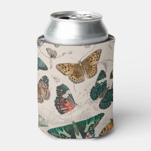 Vlinder Collectie Antiek Vlinders Blikjeskoeler (Blikje Voorkant)