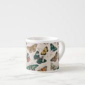 Vlinder Collectie Antiek Vlinders Espresso Kop (Voorkant rechts)