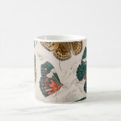 Vlinder Collectie Antiek Vlinders Koffiemok (Center)