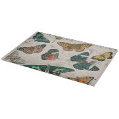 Vlinder Collectie Antiek Vlinders Snijplank (Hoek)