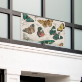 Vlinder Collectie Antiek Vlinders Spandoek (Buitenkant Gebouw)