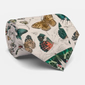 Vlinder Collectie Antiek Vlinders Stropdas (Opgerold)