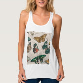 Vlinder Collectie Antiek Vlinders Tanktop (Voorkant)
