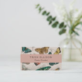 Vlinder Collectie Antiek Vlinders Visitekaartje (Staand voorkant)