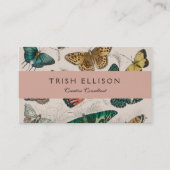 Vlinder Collectie Antiek Vlinders Visitekaartje (Voorkant)