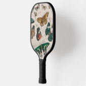 vlinder collectie antiek waterverf boter pickleball paddle (Links)